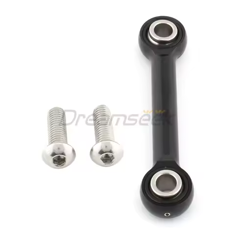 Black Engine Bracket Stabilizer Link for Harley Sportster XL 883 1200 XL883C XL1200R XL1200L XL883L 2004-2024 CNC Aluminum
