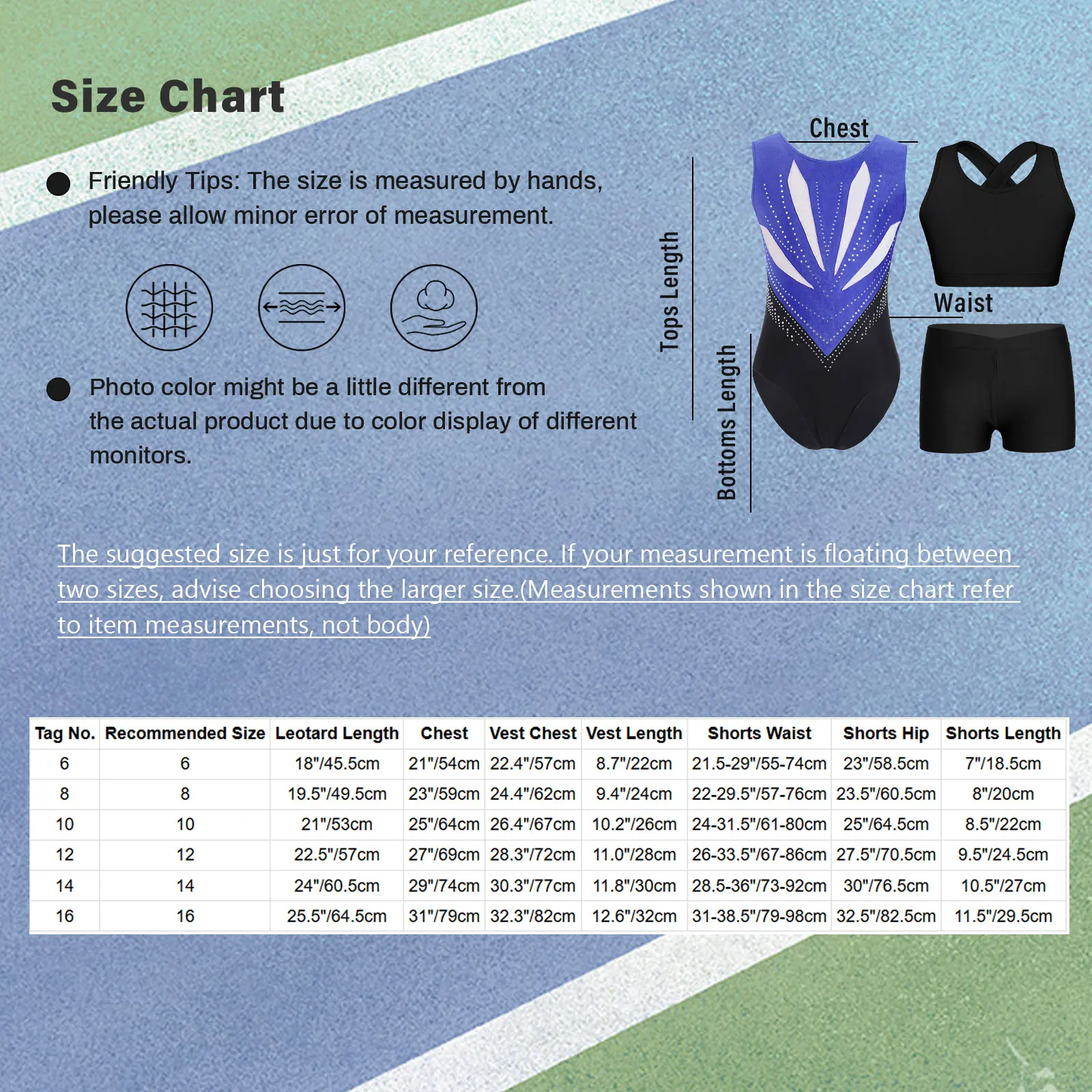 2025 Bambini Set di danza ritmica Ragazze Bowknot Ritaglio Indietro Strass Body + Vest + Pantaloncini Balletto Pattinaggio Ginnastica Abiti da palcoscenico