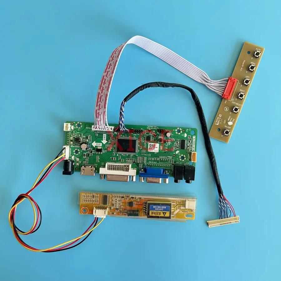 

For LP171WX2 LP171W01 QD17TL02 LP171WP4 Matrix Controller Drive Board DIY Kit 1-CCFL LVDS 30-Pins 1440*900 1440x900 HDMI+DVI+VGA