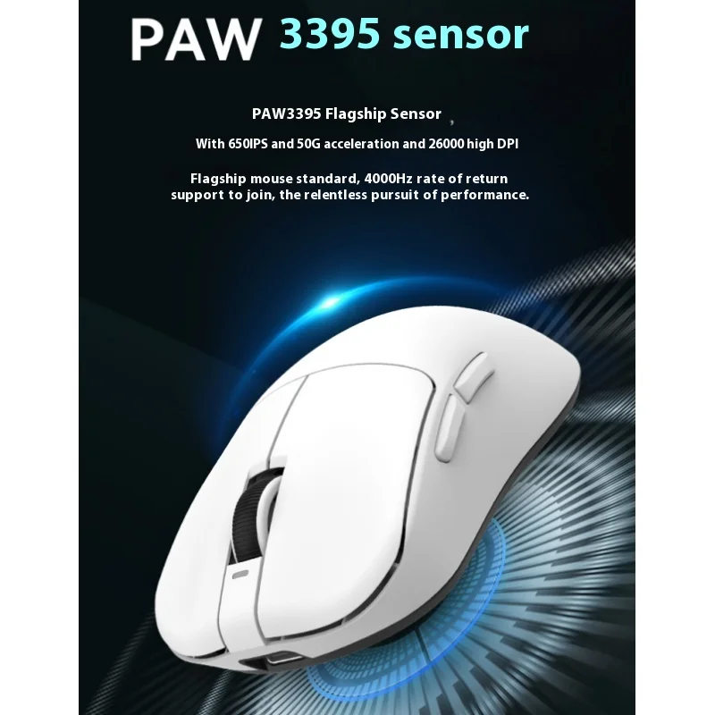 Imagem -04 - Vgn Dragonfly f1 Pro Mouse Leve de Modo Duplo Paw3395 Unidade de Hub Vgn de Alto Desempenho e Longa Vida