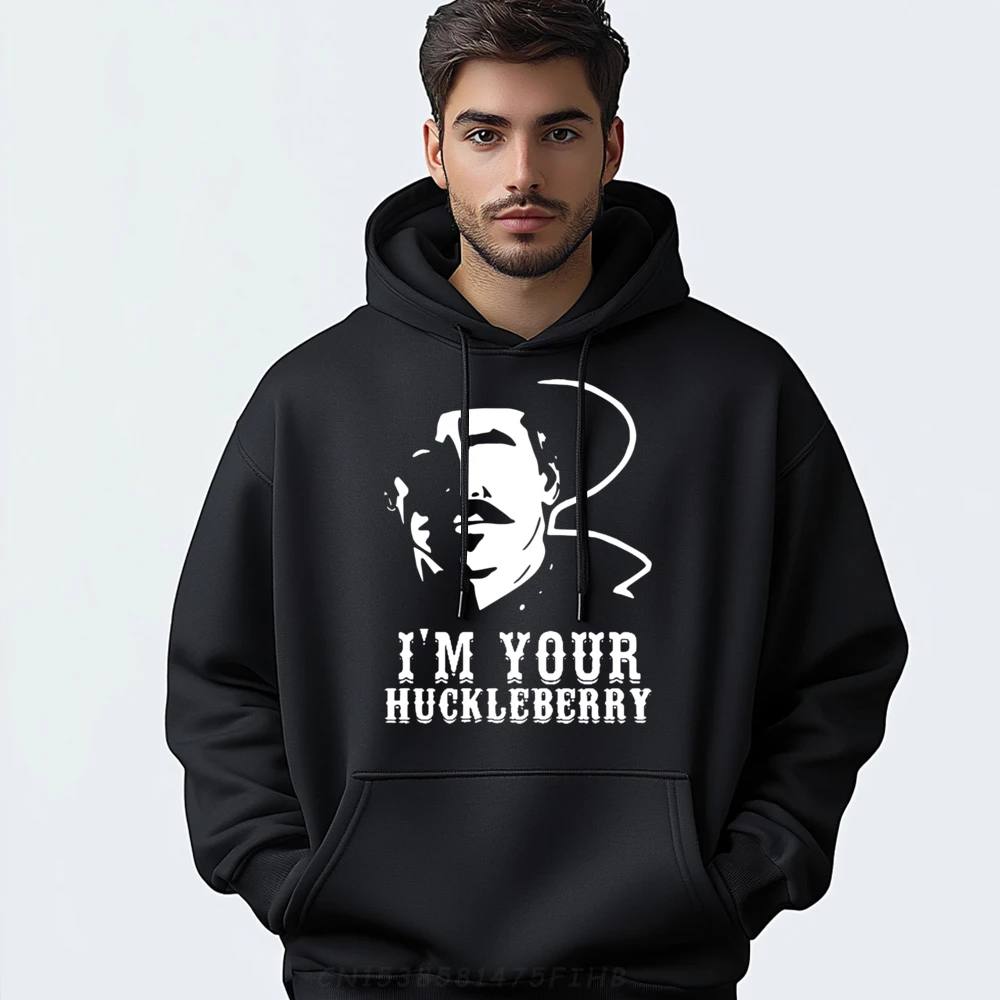 

I m your huckleberry for men and i m your huckleberry Oversized Hoodies Men Camisetas