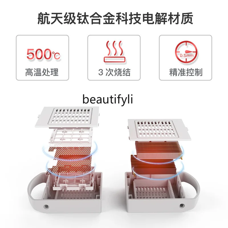 آلة تنظيف الفواكه والخضروات ذات البداية المزدوجة، آلة التعقيم والتطهير المنزلية