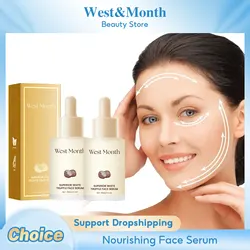 White Truffle Face Serum Delay Ag-ing Reduce Wr-inkles Wh-itening Dullness Fade Fine Lines Deep Moisturizing Nourishing Essence