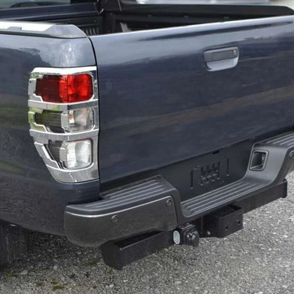 Rear bumper tail light decorative cover For Ford  Ranger MK2 MKII PX1 XL XLT XLS Hi-Rider Wildtrak 2012-2019