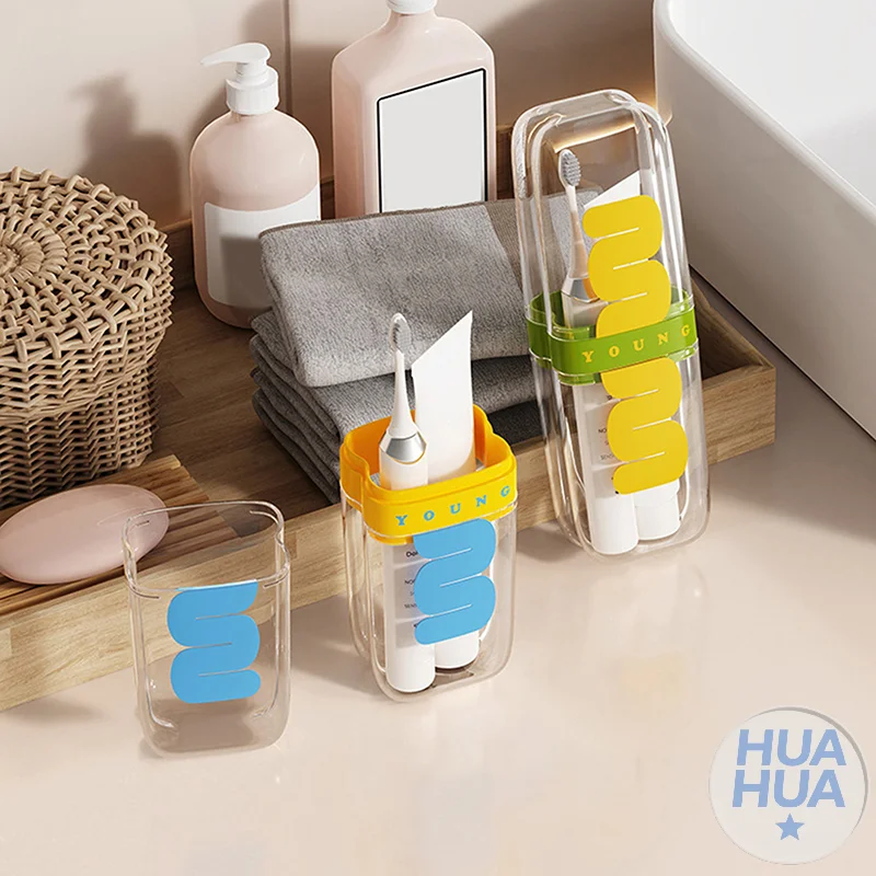 

Чехол для зубной щетки с допамином, чашка для полоскания рта, дорожный держатель для зубных щеток для зубной щетки и зубной пасты, портативный контейнер для поездки домой