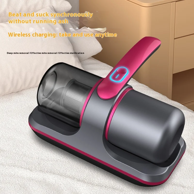 compact-mattress-vacuum-cleaner-100w-handheld-cordless-uv-bed-vacuum-cleaner-8000pa-strong-suction-2-speeds-adjustable-250ml