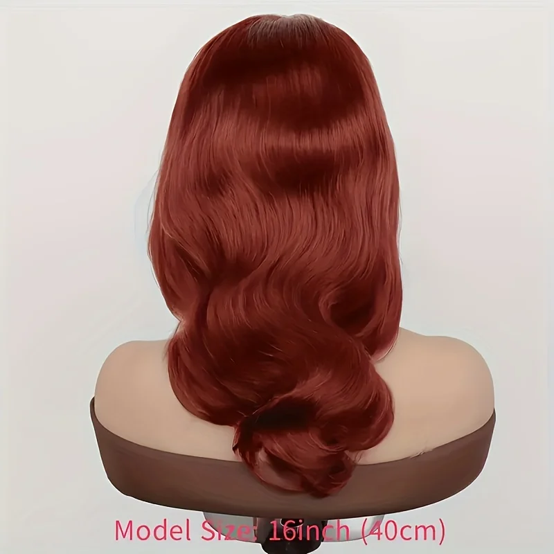 Bob 13x4 Reddish Brown Lace Front Human Hair Wigs For Women Human Hair Peruvian Pre Plucked 30 Inch Body Wave Lace Frontal Wig