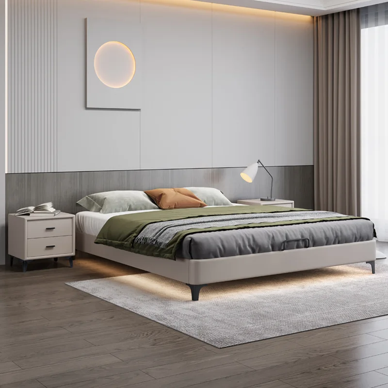 심플한 싱글/더블/쇼트 침대, 원목 다다미 침실용