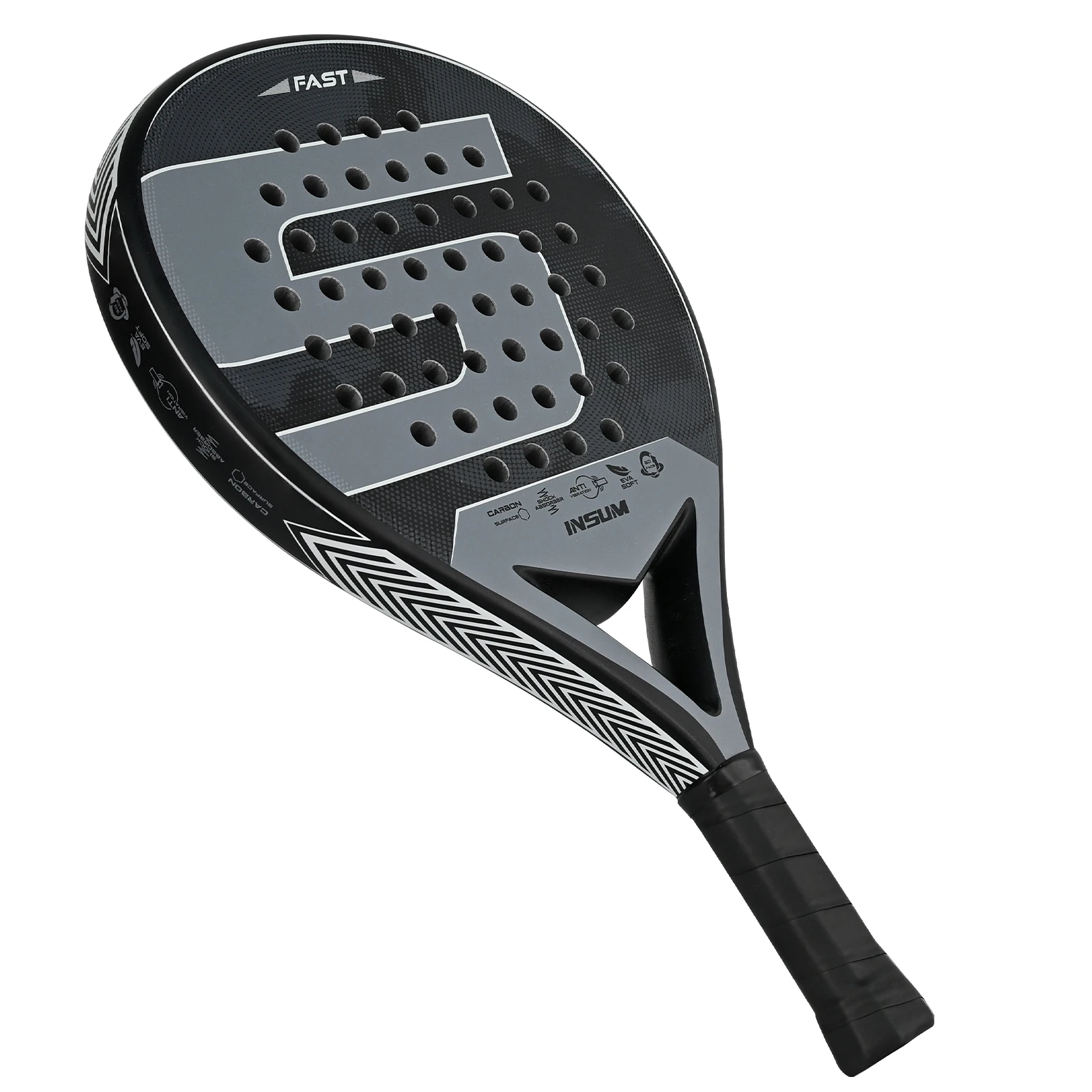 

Теннисная ракетка с веслом из углеродного волокна. Высокая прочность обеспечивает тягу, точность и максимальное управление мячом для оптимальных игр.