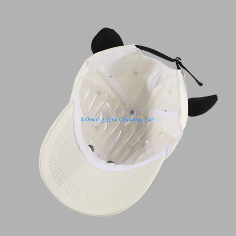 قبعة بيسبول فريدة من نوعها 573B للفتيات في الحفلات الموسيقية تظهر أغطية الرأس وآذان الجرو الجميلة