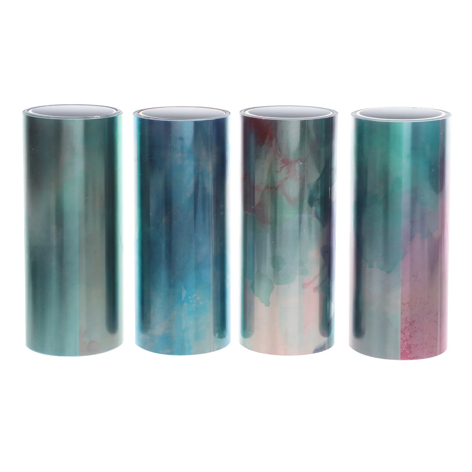 

4 рулона японской эстетичной ленты васи с акварельным эффектом для скрапбукинга, планирования, декоративного оформления и рукоделия