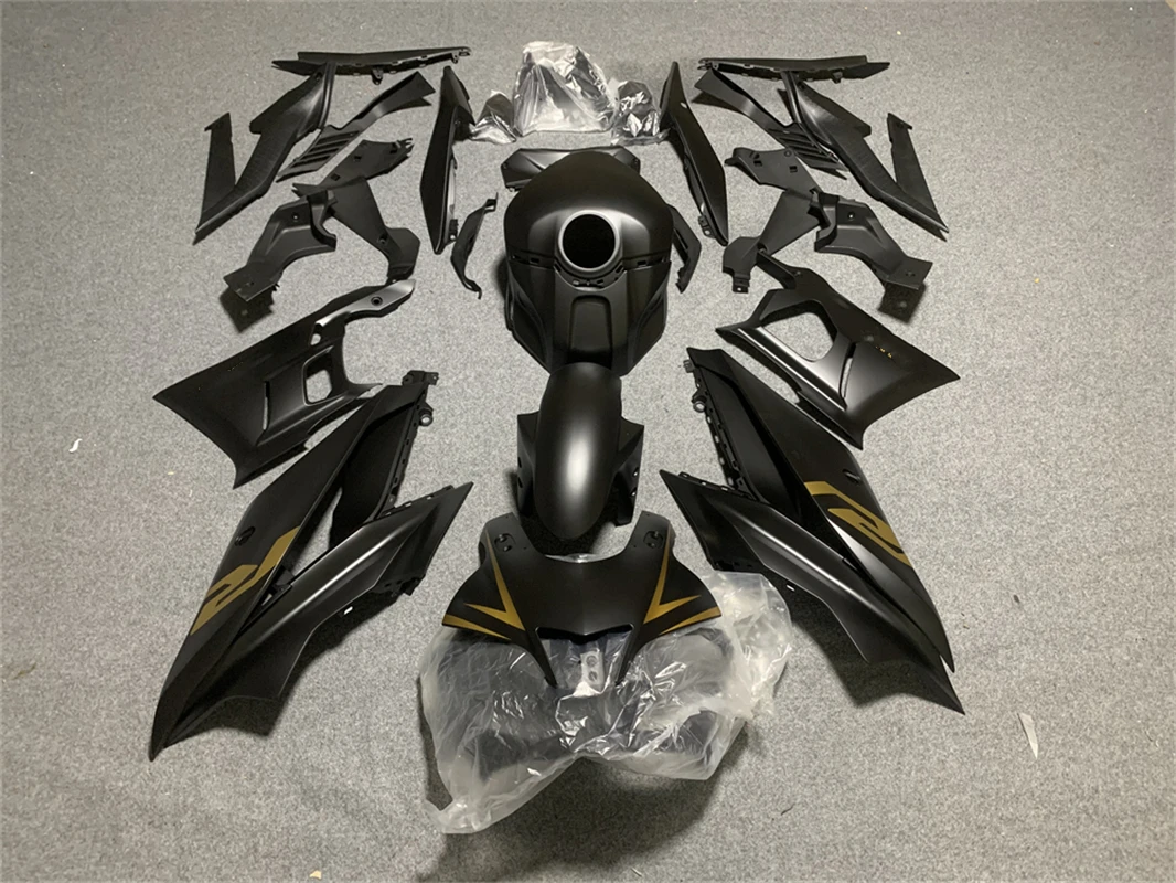 Motorcycle Fairings Kit Fit For YZF R25 R3 2019-2020 2021 2022 Bodywork set High quality ABS injection Black Can be customized