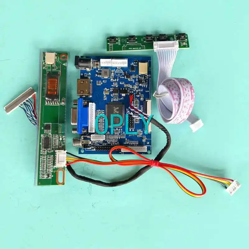 LED LCD Display Matrix Controller Board Fit B141EW01 B141EW02 HDMI-Compatible AV VGA 14.1