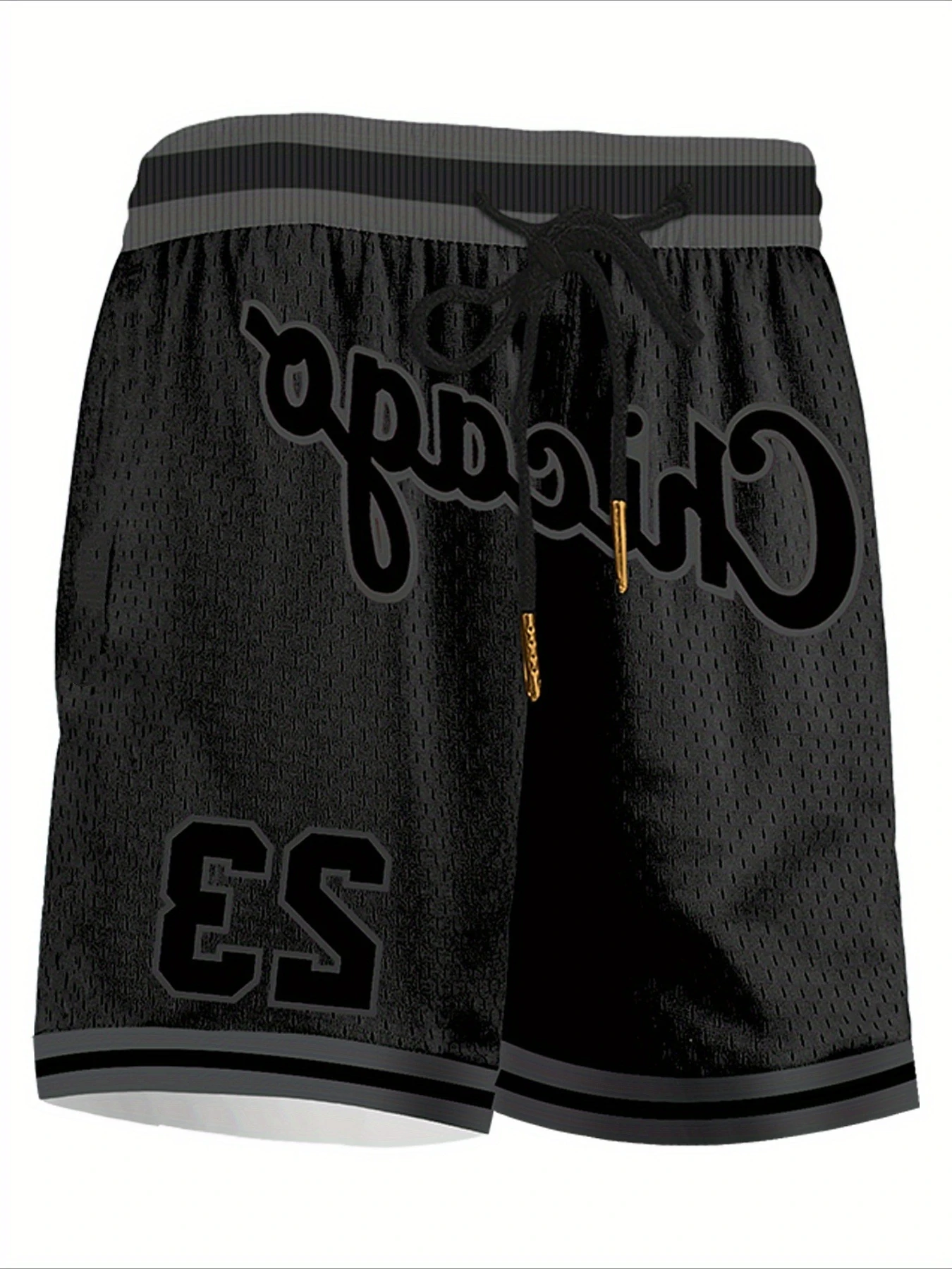 NO.23 Black Basketball Shorts Summer Breathable Loose Y2K Oversized Leisure Suitable Fitness Exercise Training Shorts Moto