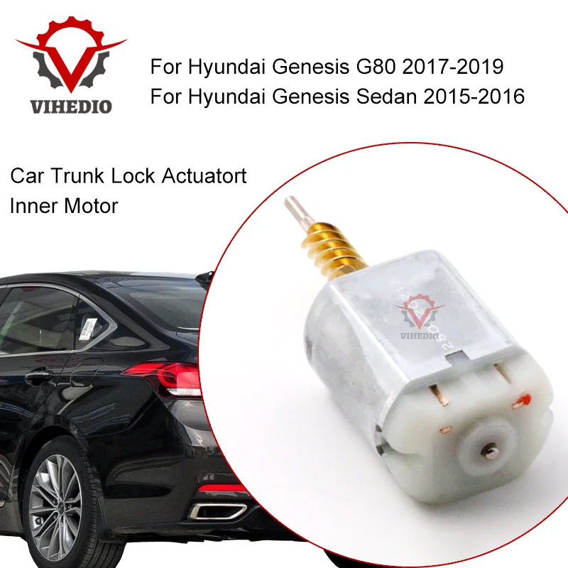 Per Hyundai Genesis Sedan G80 Car Rear Trunk Lock attuatore Latch Release Motor OEM 12V Core sostituzione motore fai da te di alta qualità