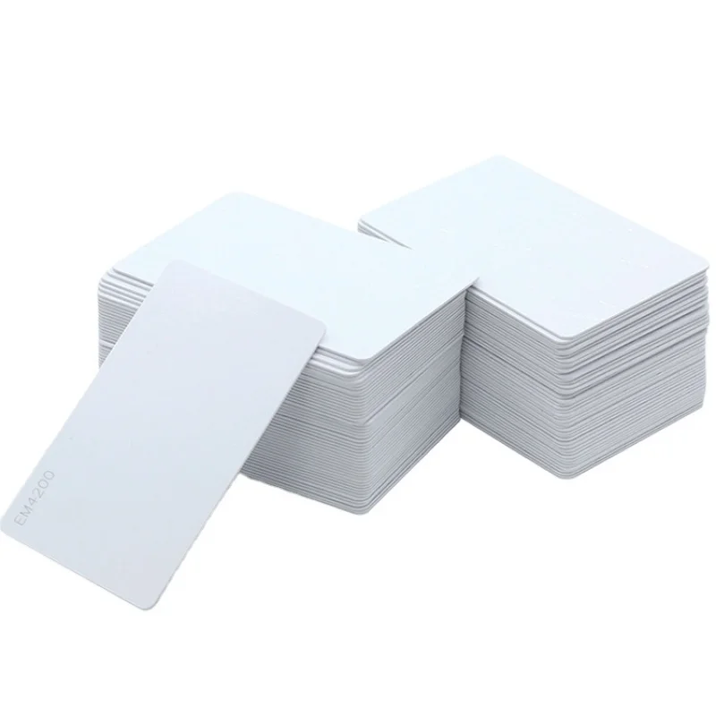 100pcs custom RFID PVC card ntag213 215 13.56 mhz smart chip blank black transparent Inkjet printable nfc card for business hote