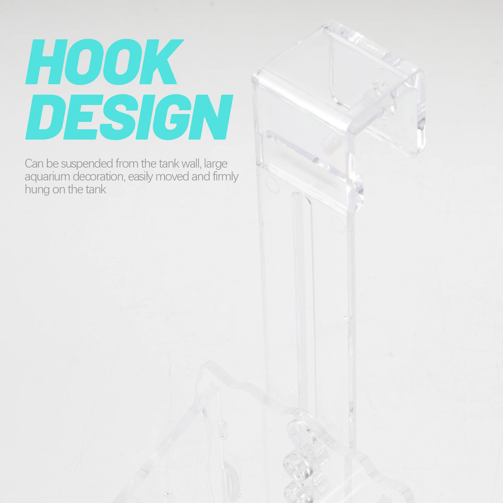 

Transparent Aquarium Planter Acrylic Fish Tank Planter Cup Suction Hook Fish Tank Plant Holder Clear Aquatic Plant Cup