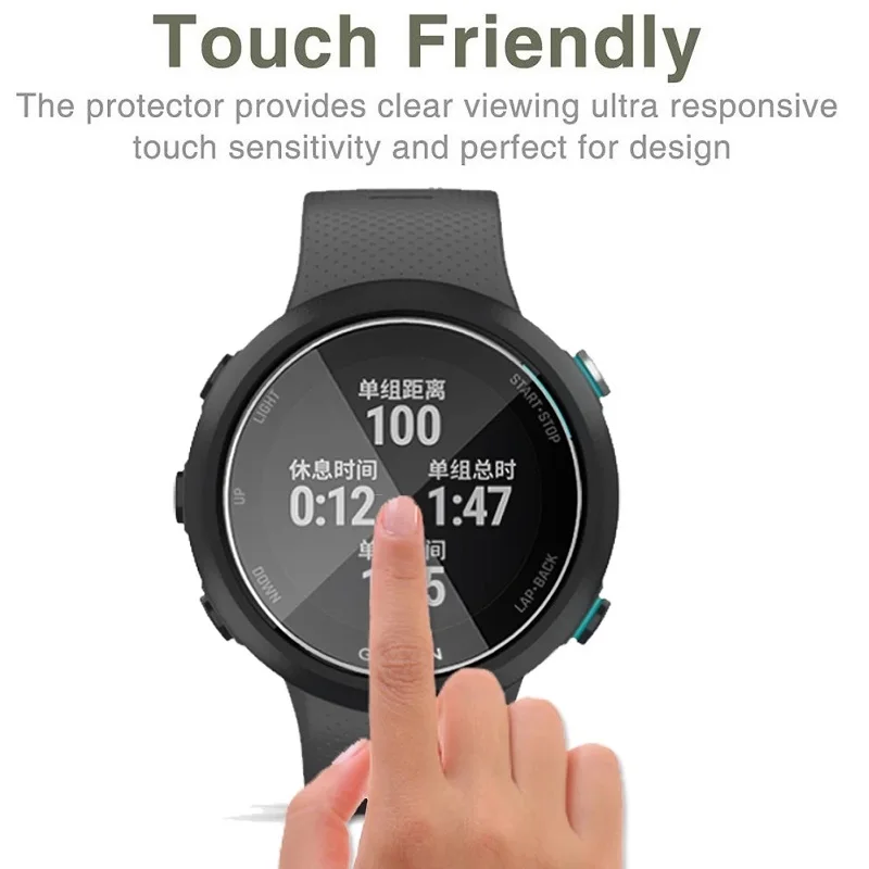 Tempered Glass on Garmin Swim 2 Screen Protector for Garmin Swim 2 Glass Protector Film Foil