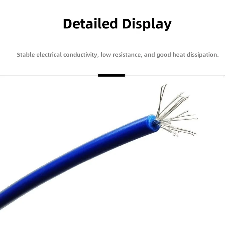 120 Stück/Set 24AWG verzinnte Breadboard-Leiterplatten-Lötdrähte, 24AWG 10cm Jumper-Drähte (verzinnte Leiter), 1007-24AWG Verbindungsdrähte – Detail 3