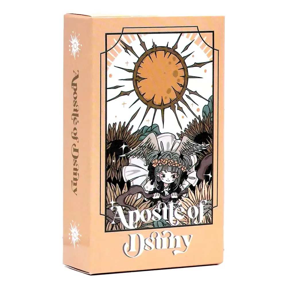 

Tarot Deck Apostle of Destiny 78 Pcs Cartoon Tarot Cards Based on Original Rider Waite System Board Game Oracle Cards Party Game