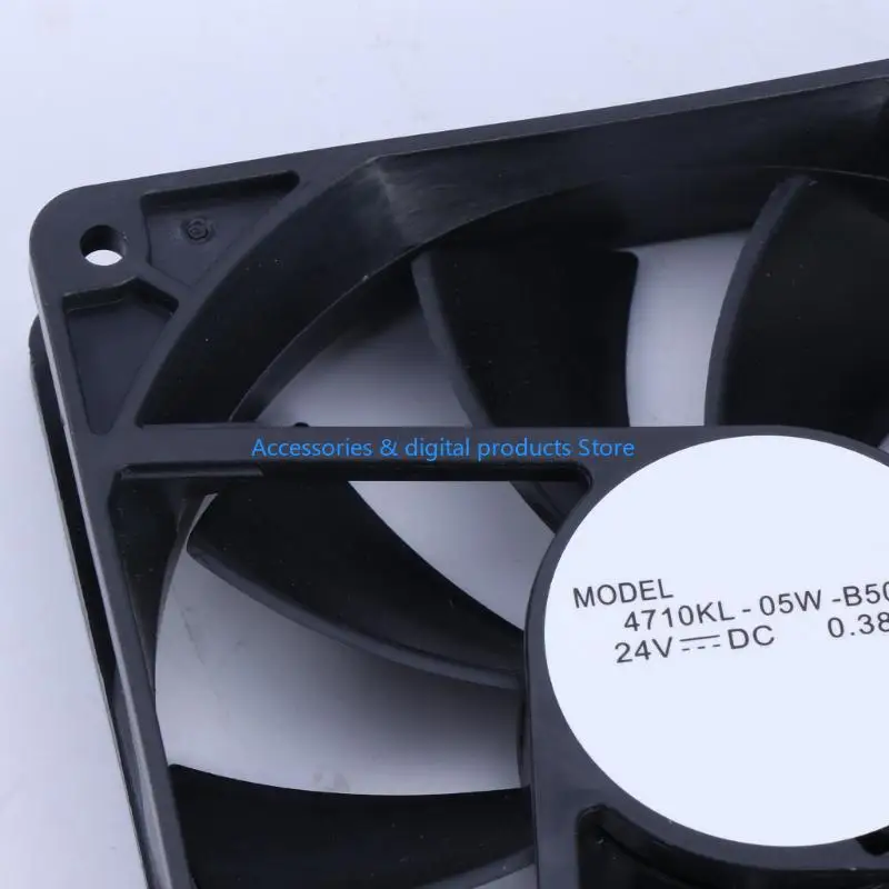 77JD 4710KL-05W-B50 Cooling Fan for Inverter Fan Heat Dissipation DC24V 0.38A 3Pins Cooling Fan Enhances Cooling Efficiency