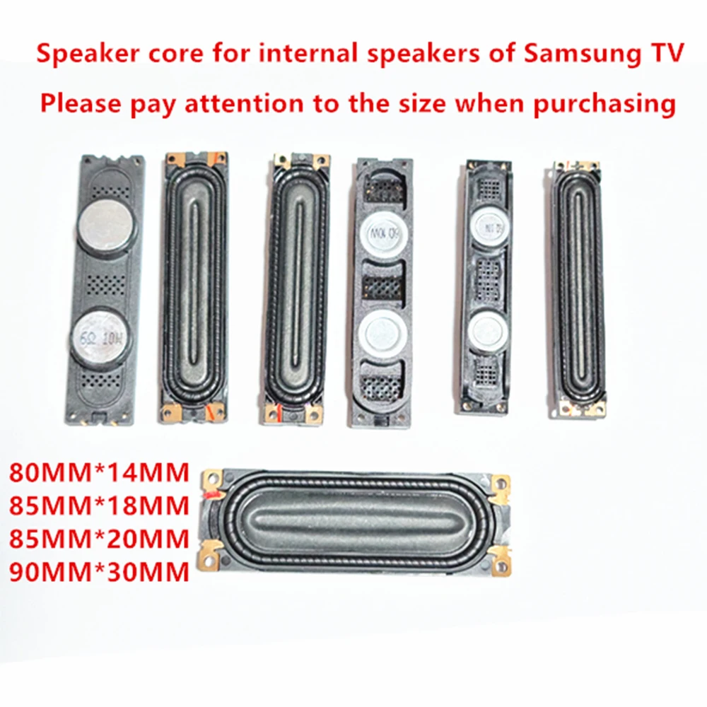 6ohm 10W Original for Samsung TV Speaker Repair UE40D5520RW UE40D5700 UE46D5520RW UE46D5700 UE40D5000 UE46D5000 BN96-16796A/B