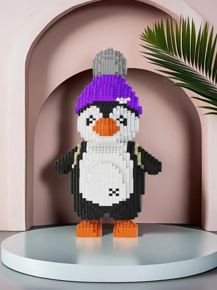 8265 stuks pinguïnserie bouwstenen voor dieren, pp-kunststof, verschillende pinguïns, enz., perfecte retourcadeaus - afbeelding 2