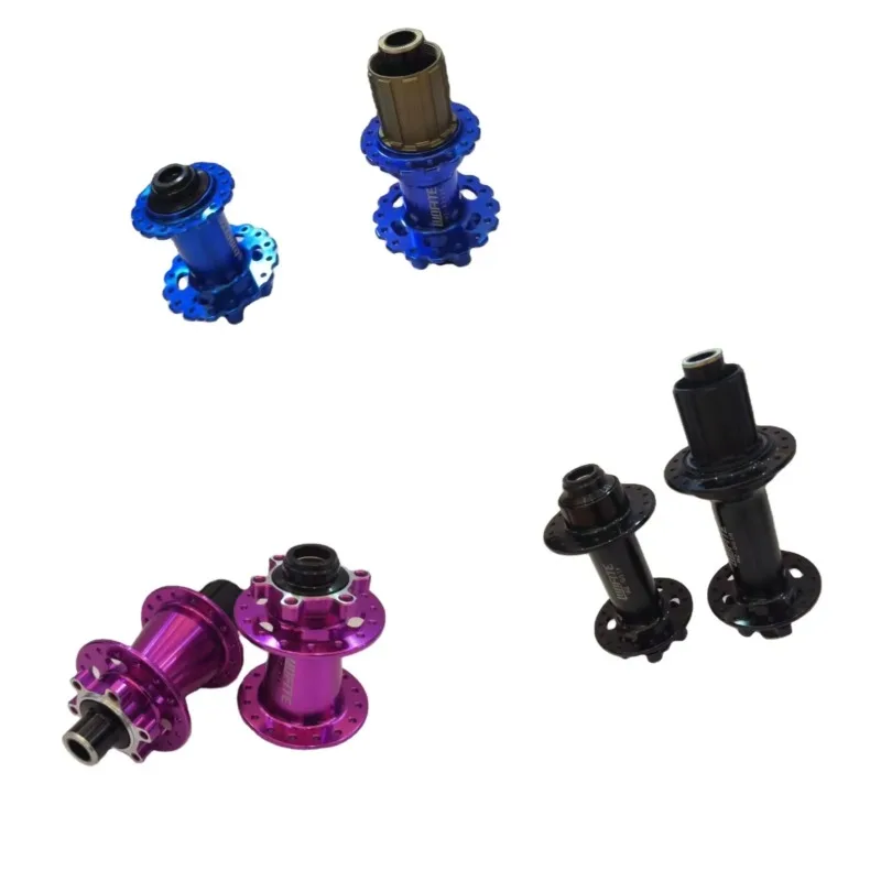 Anodized Aluminum Alloy Disc Brake Hub, Mountain Bike Bicycle Hub 32H 36H Spoke Holes