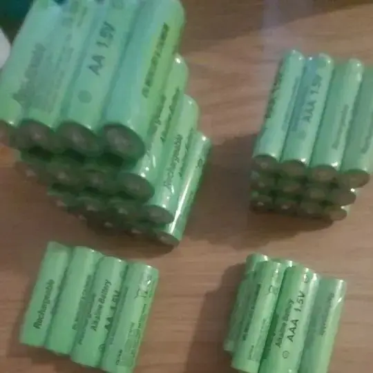 

New 1.5V AA 3400mWh+AAA 800mWh USB-C Rechargeable Lithium Batteries 1000 Cycles for Remote Control Toy Flashlight air transport