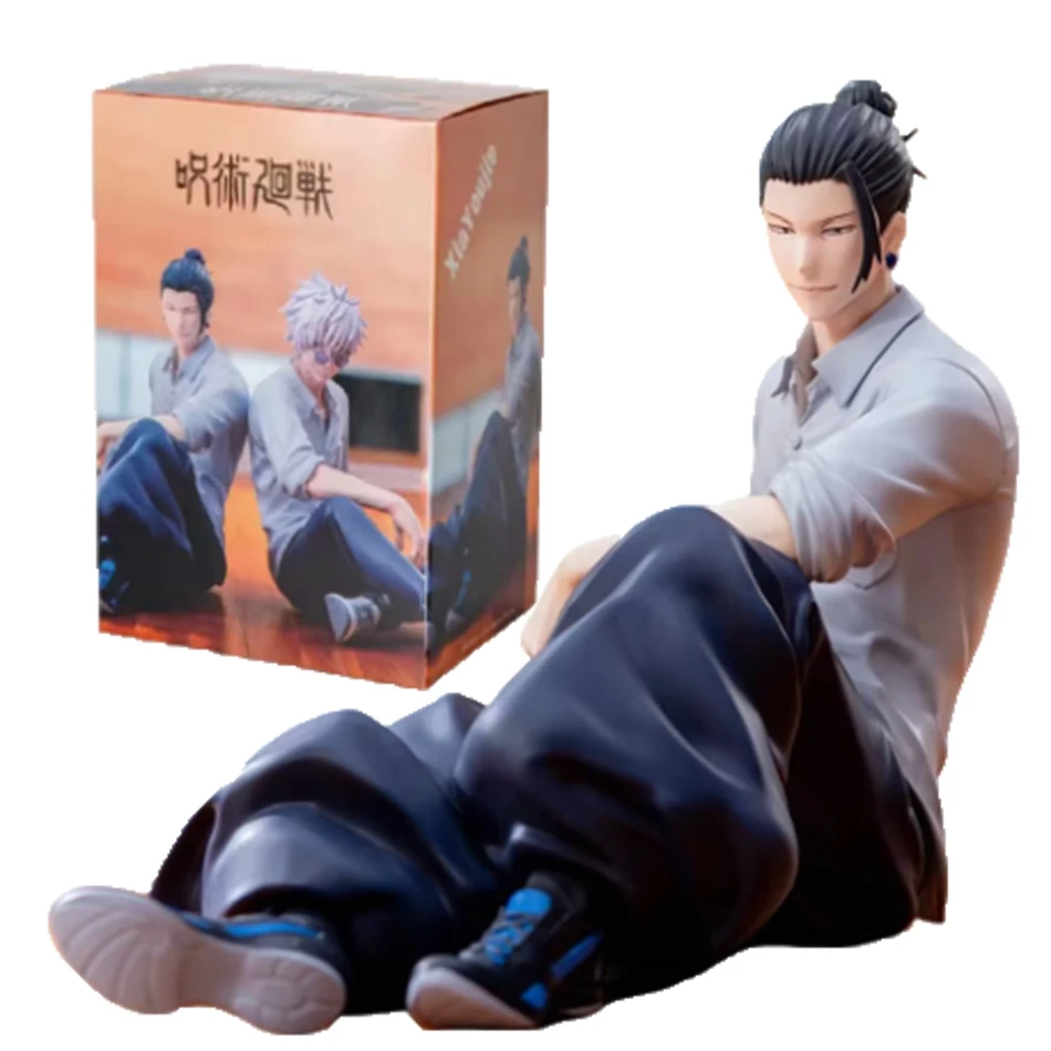 

Gojo Satoru Anime Jujutsu Kaisen Figure Geto Suguru Yumemirize Sitting Position Collection Model Gift Toy Action Figure Gifts