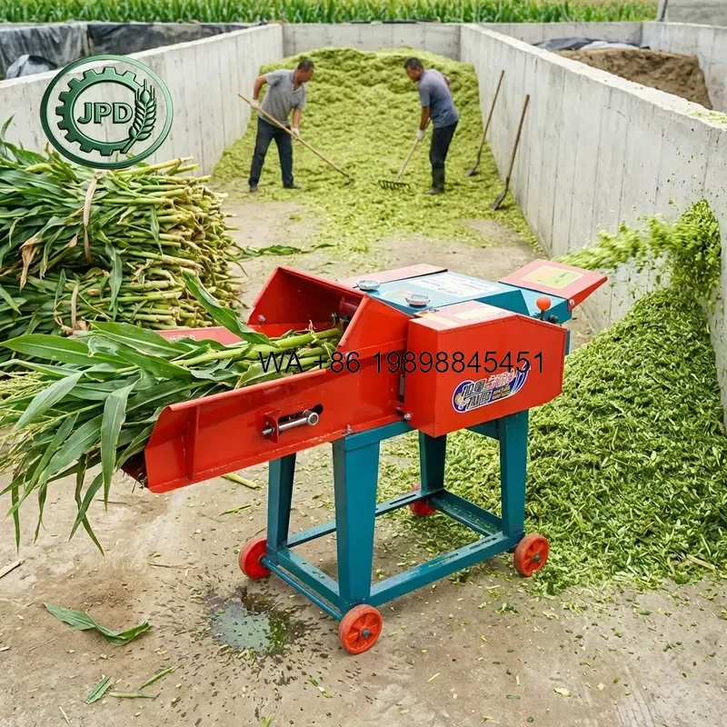 Wmwmnu for Multifunctional New Double With 6 Blades 1 Ton H Capacity for Corn Sorghum Grass Hay Crop Straw