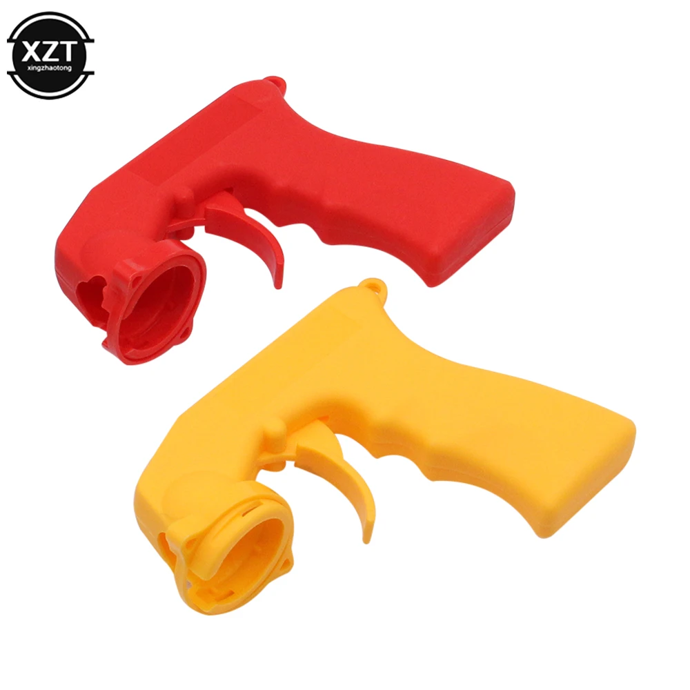 Hot Sale Paint Adapter Paint Care Aerosol Spray Gun Handle With Full Grip Trigger Lock Ring Car Maintenance Paint Tool Accessory