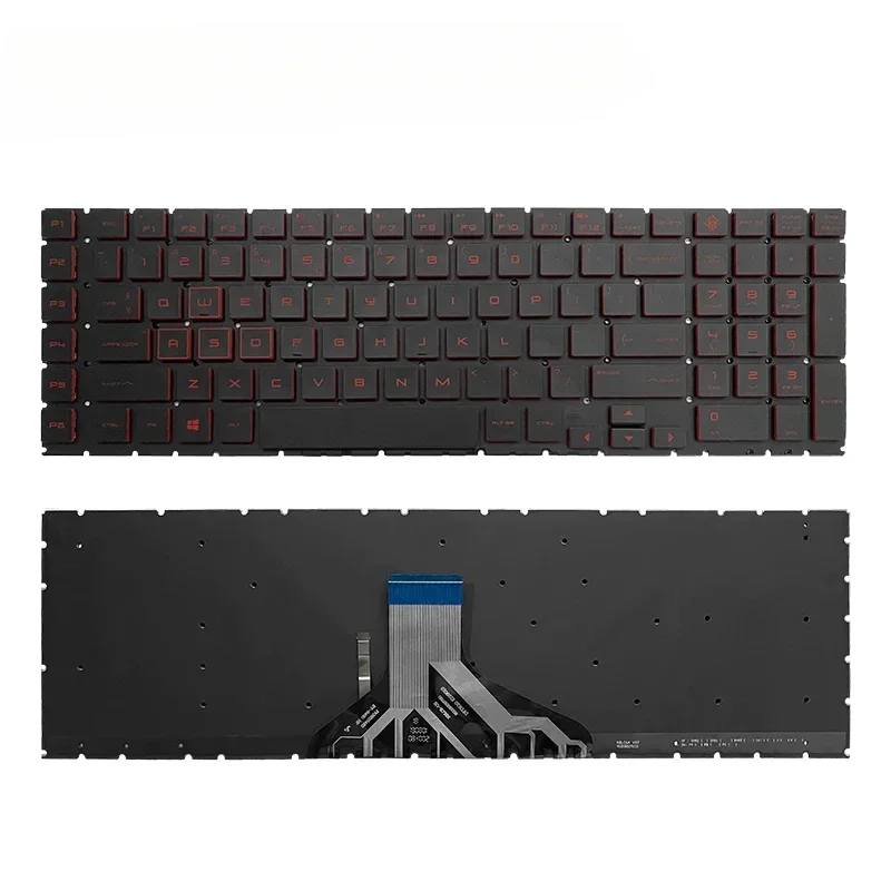 M for HP OMEN Plus 17-CB 17-cb1080nr 17-cb0020nr 17 CB1038UR US Keyboard Backlit RGB