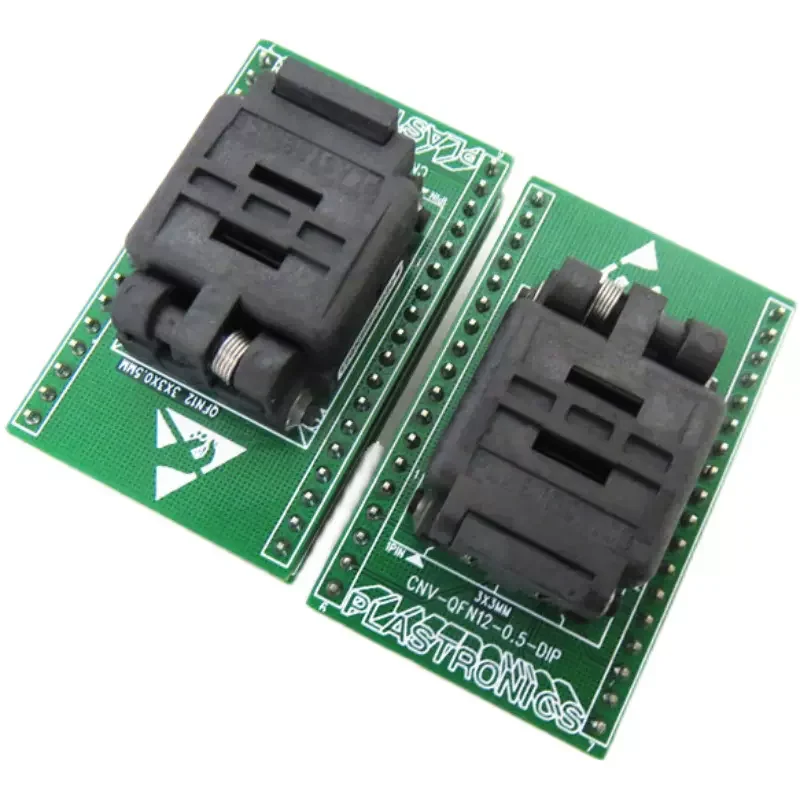 Clamshell qqfn12/DIP bench Test soket pemrograman Burn-in cketstest bench