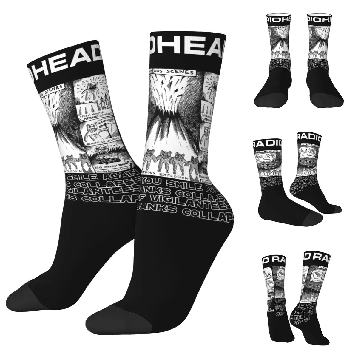 

Radiohead Men Women Socks,Leisure Beautiful printing Suitable for all seasons Dressing Gifts