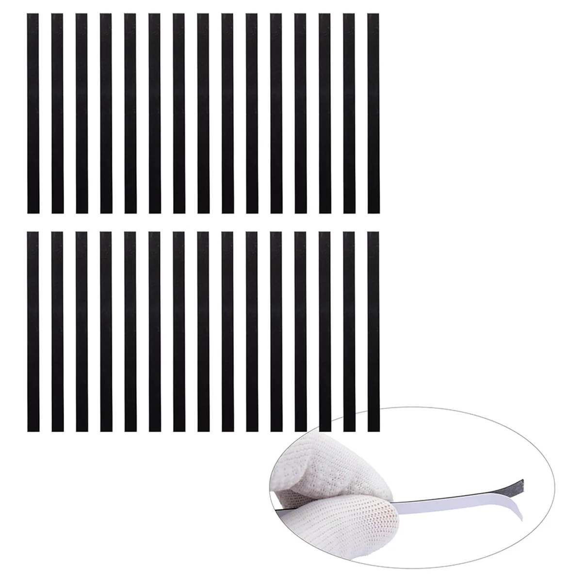 Y31A 50PCS 4x1/4 Zoll Magnetische Scharnier Unterlegscheiben für Kommerziellen/Residenz Scharnier Einstellungen Tür Reparaturen Prop Schaden Durchhängen Scharniere