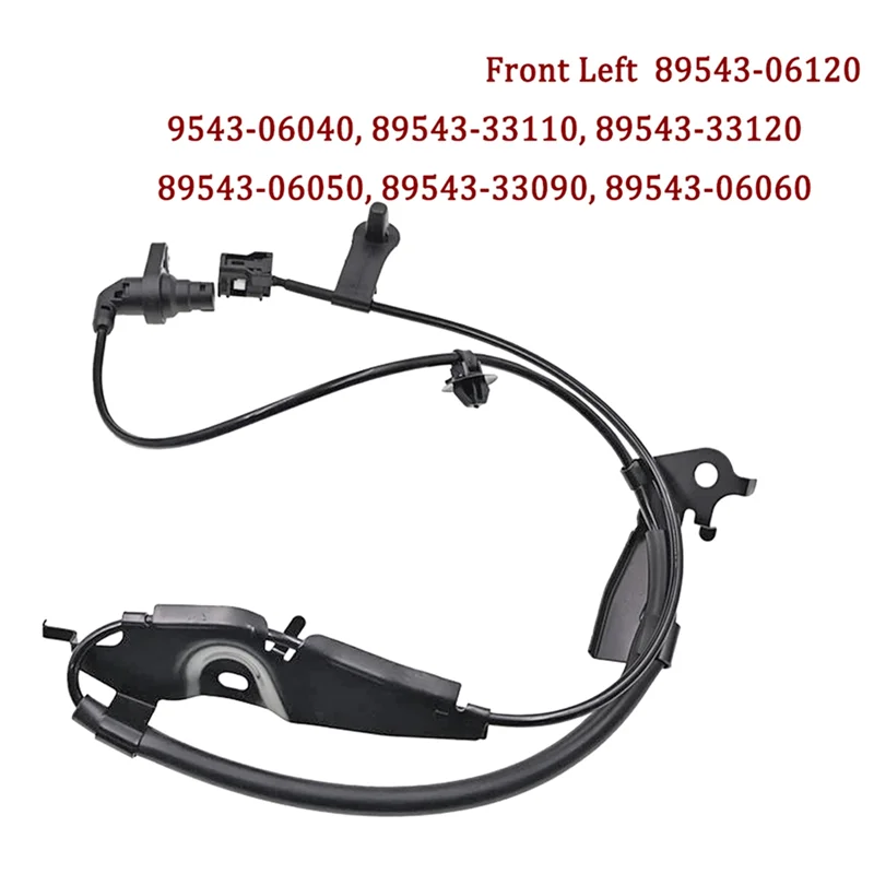 

ABJM-89543-06120 89542-06120 Датчик скорости переднего колеса ABS для Lexus ES350 Toyota Avalon Camry V6 3.5L L4 2.5L