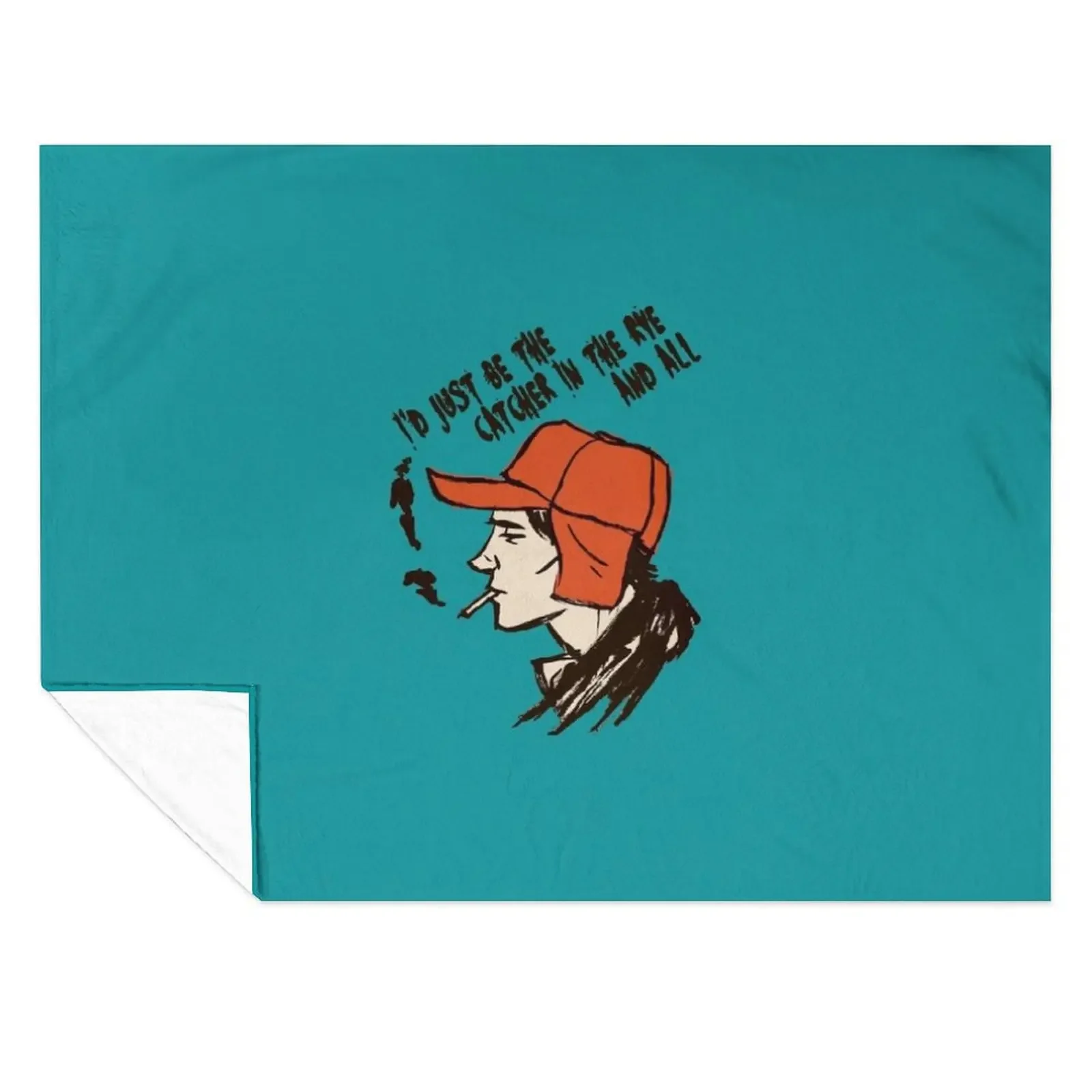 

Holden Caulfield, I'd just be the catcher in the rye and all Throw Blanket Soft Beds Blankets For Bed For Baby Blankets