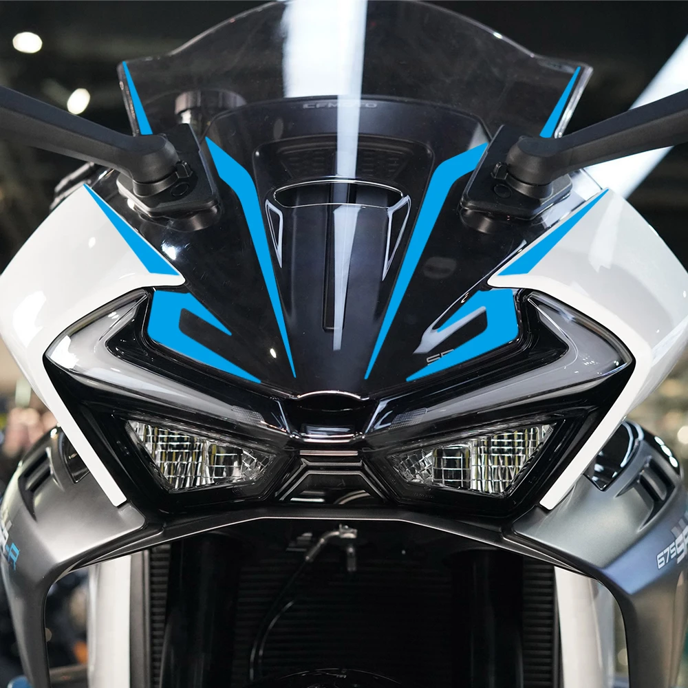 

Для CFMOTO 675SR 675SS 675 SR SS наклейка на лобовое стекло мотоцикла обтекатель наклейка украшения наклейки аксессуары