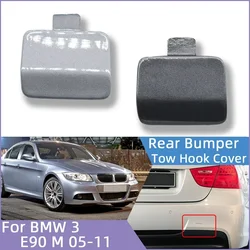 For BMW 3 E90 LCI M SPORT 2005-2008 2009 2010 2011 51128041134 Rear Bumper Tow Hook Eye Cover Lid Auto Towing Hauling Trim Cap