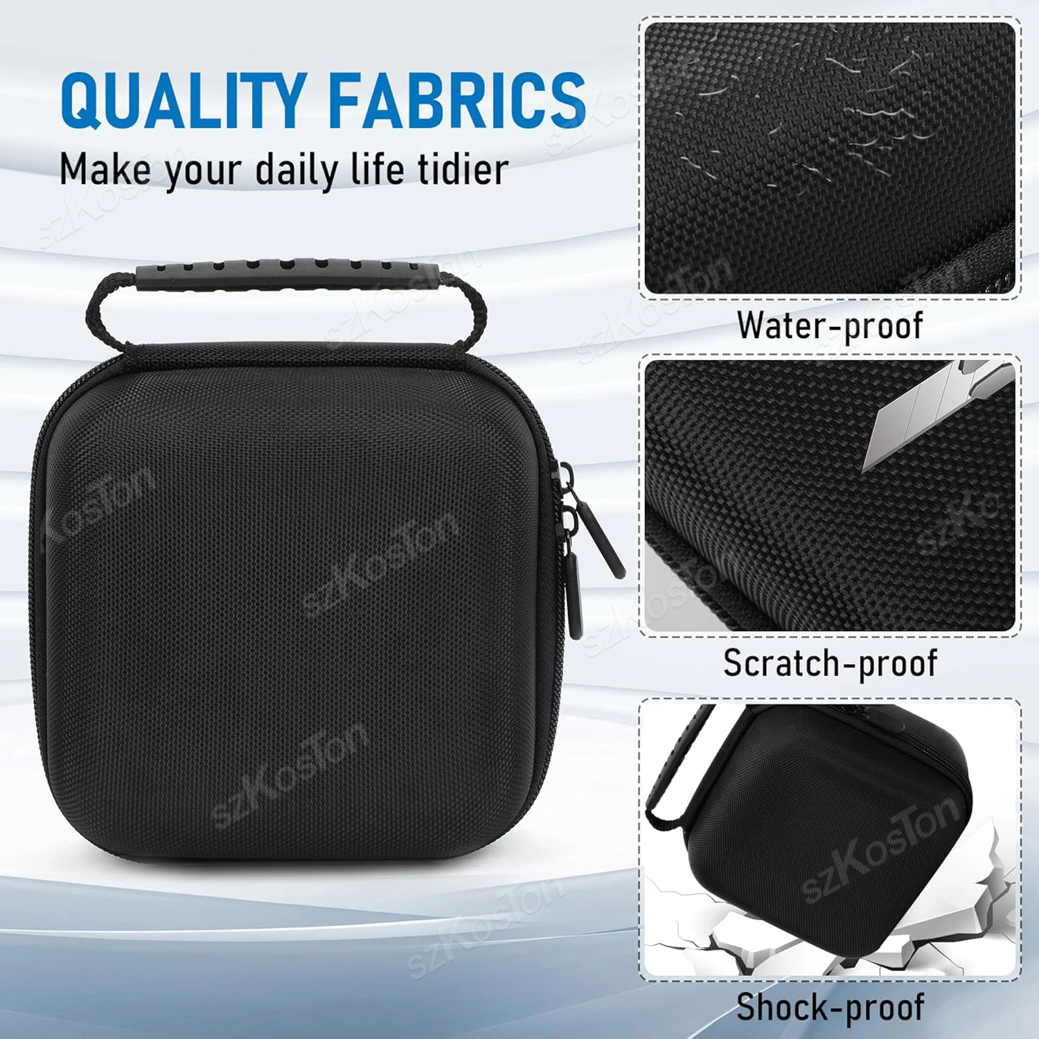 Carrying Case for Mac Mini M4/M4 Pro 2024, Travel Case Storage Bag Desktop Computer with for M4 Pro Chip/M4 Chip Protective Bag