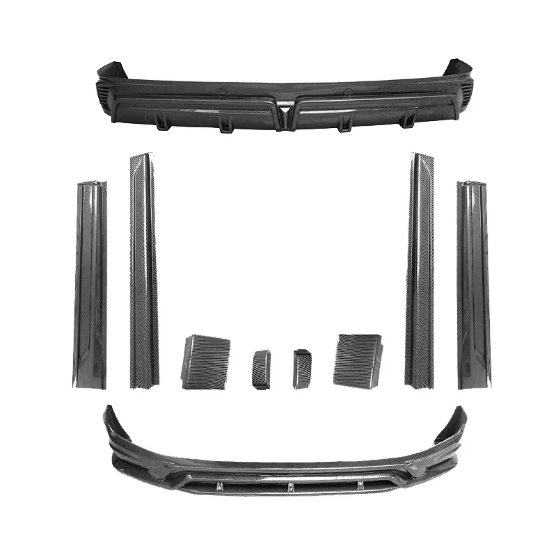 

Body Kit Fit for LEADING IDEAL L9/L8/L7/one Modified Front Scoop Side Skirt Rear Lip Tail Blackened Samurai Retrofit/Upgrade