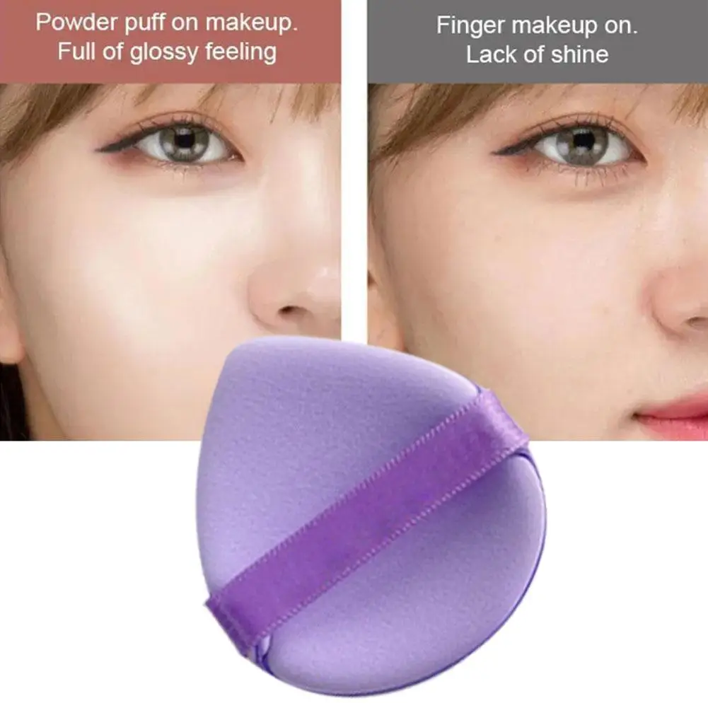 1pcs Powder Puff Wet Dry Use For Foundation Liquid Cosmetic Soft Plush Powder Puff Makeup Tool