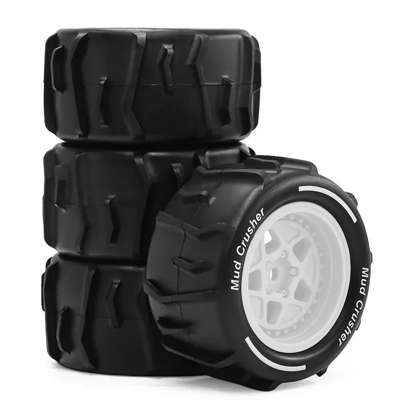 Pneu de sable pour camion de Course courte 73mm, 4 pièces, pour ARRMA 1/18 GRANITE GROM RC, pièces de mise à niveau de voiture, accessoires