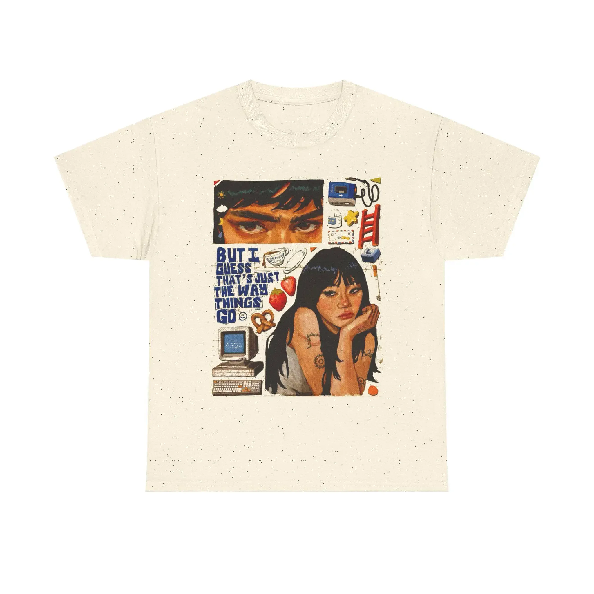Beabadoobee Inspired Graphic Tee Retro Aesthetic Music Shirt Indie Fan Art T-Shirt 90s Vintage Style Unisex Top for Music Lovers image 3