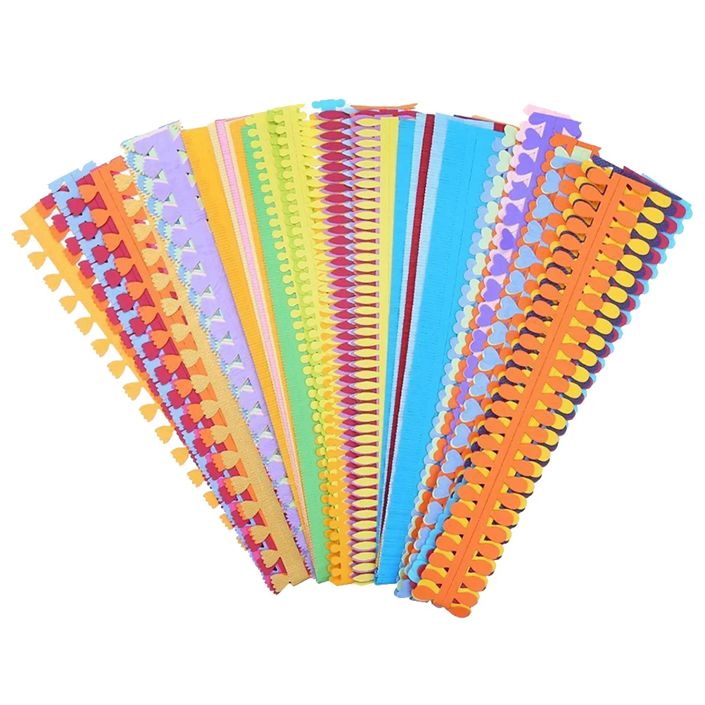 

60 Pcs Quilling Paper Flowers Set DIY Crafts Kits Student Petal Decor Greeting Cards Holiday Supplies Smooth Elegant Design