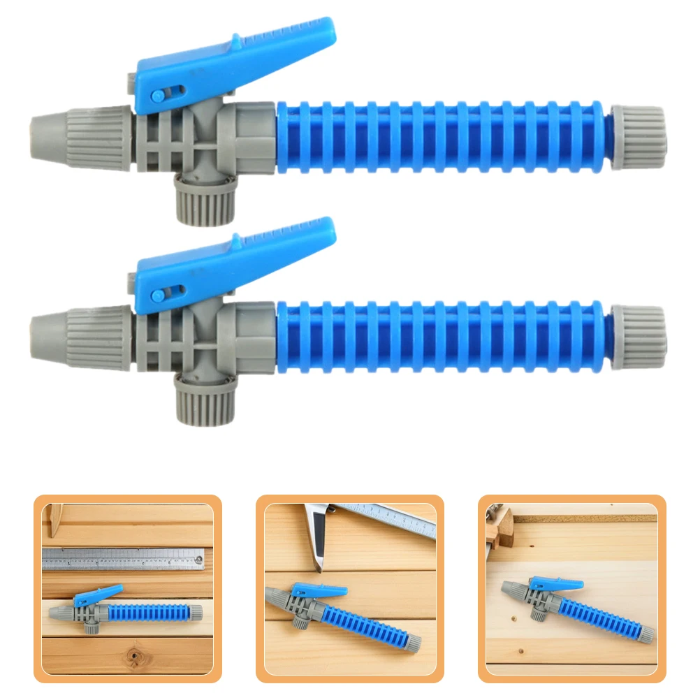 

2pcs Plastic Spray Nozzles Portable Replacement Ergonomic Handle Leak-Proof Eco-Friendly Outdoor Use Sprayer Accessories Spray