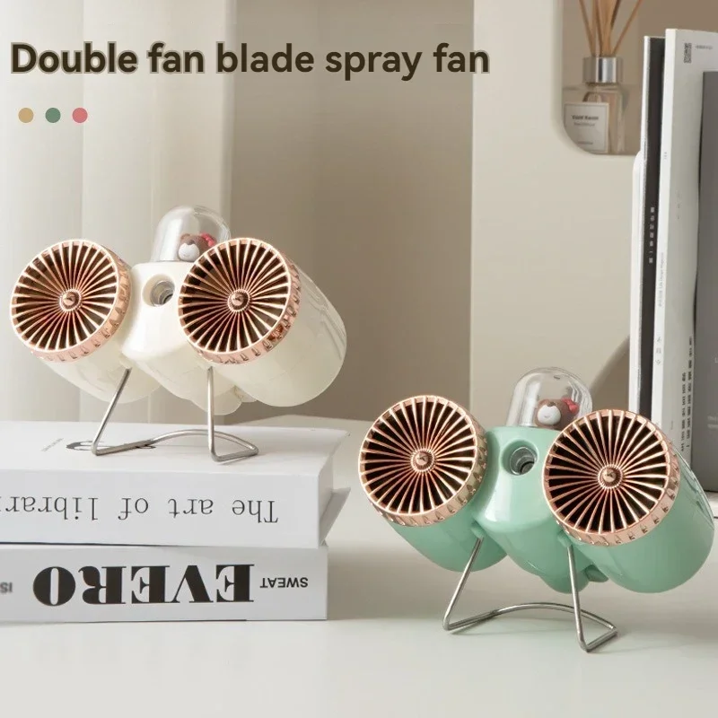 

Mini small fan handheld USB charging student portable silent office dormitory cooling fan light with three levels of colorful li