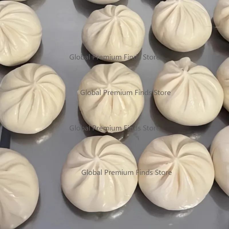 Whole Set Manual Baozi Momo Making Machine | Red Bean Bun Forming, Dough Press & Cutting Equipment