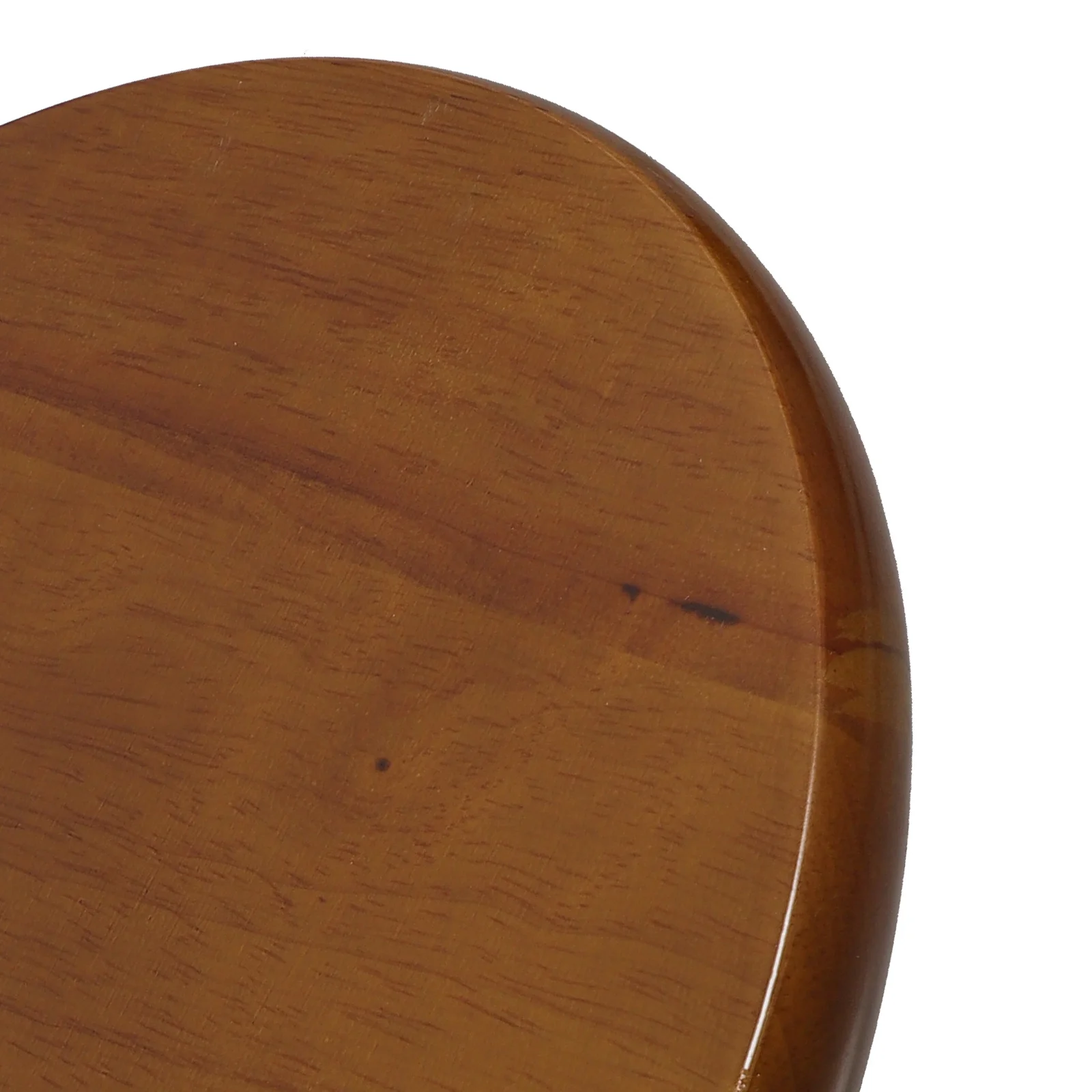 

Rubberwood Round Stool Seat Panel Smooth Scratch-Resistant Wood Replacement for Home Bar Stool Repair Accessory